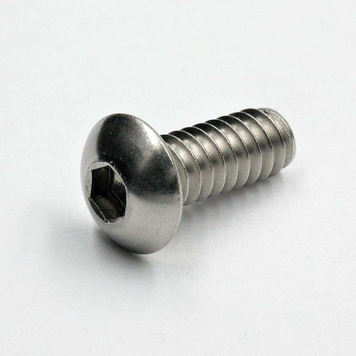 がんあじ インチねじ IN12 六角穴付ボタンボルト ステンレス A2 #4-40