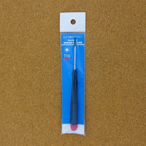 6-ロブ用 T10 ハンドドライバー(赤) 1本